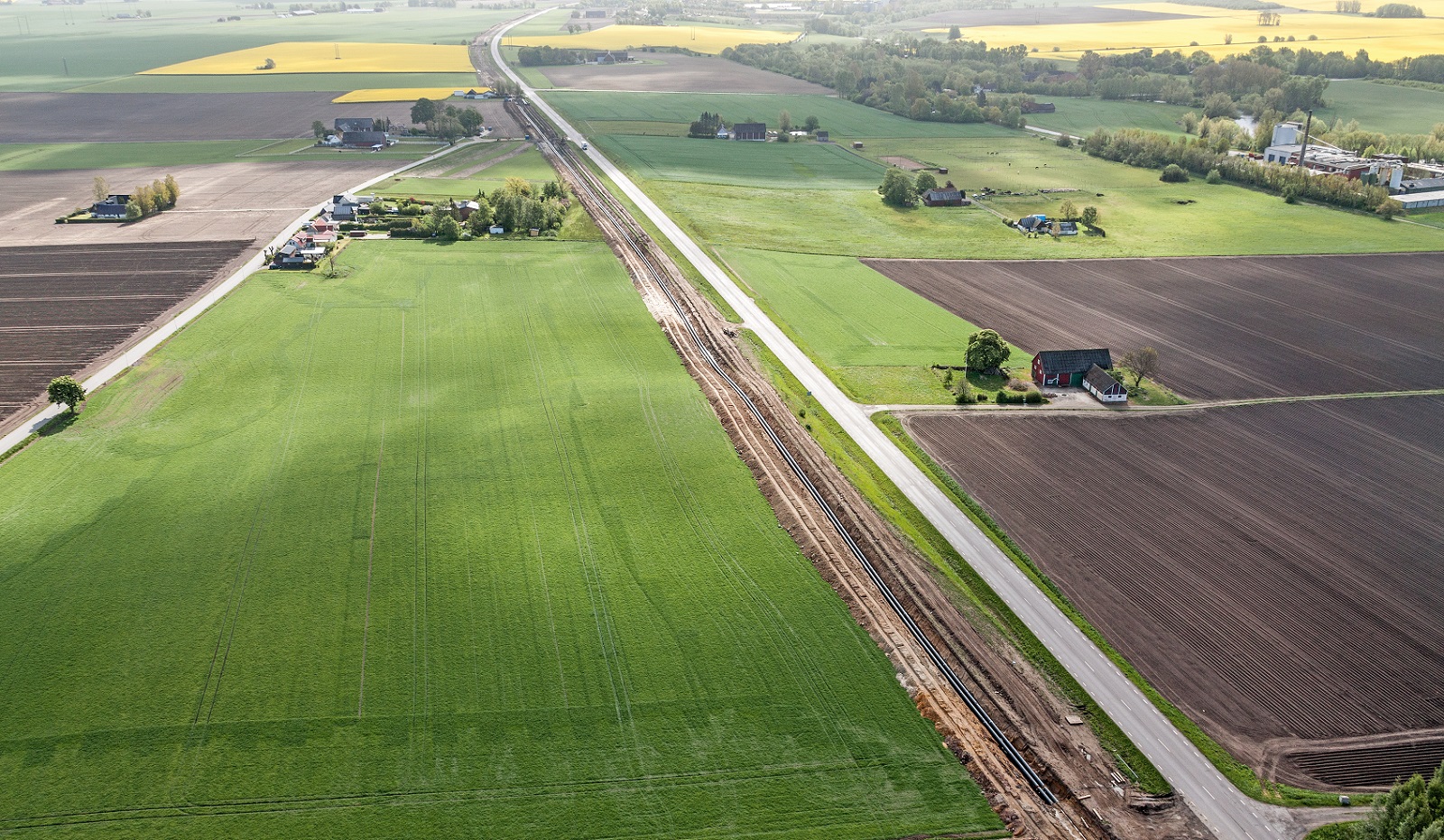 Fjärrvärmeledning mellan Landskrona och Örtofta